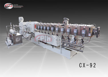 CPM Ruiya Extrusion Polymer Extrusion Machine สำหรับเครื่องแยกแบตเตอรี่ PLC ควบคุมกระบวนการ